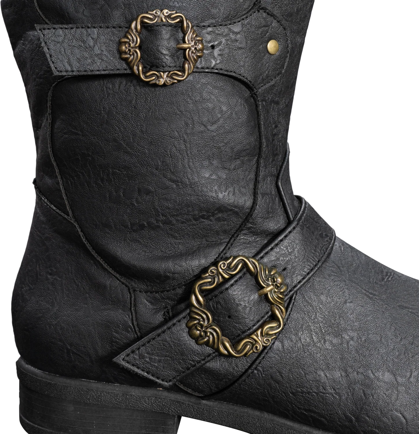 Caribbean Pirate Halloween Cosplay Unisex Costume Boots - Image 7