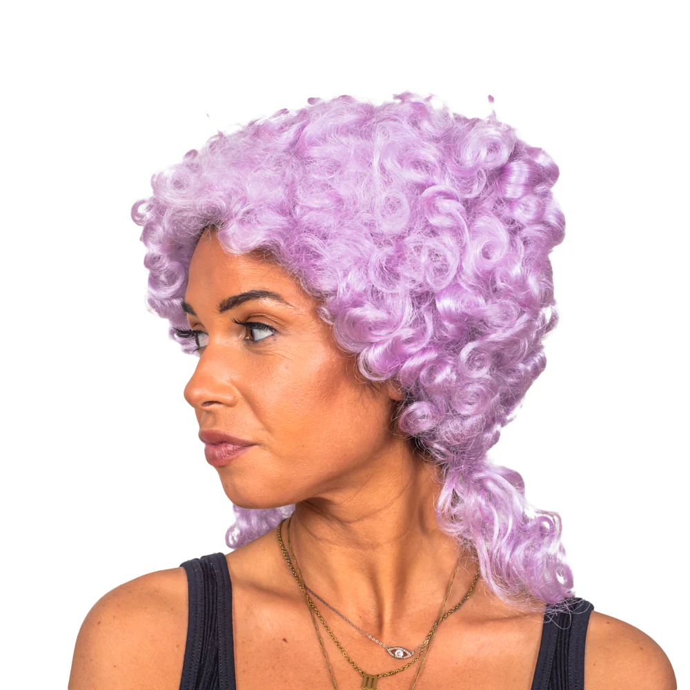 18th Century British Women's Halloween Costume Accessory Wig Cosplay - Image 3
