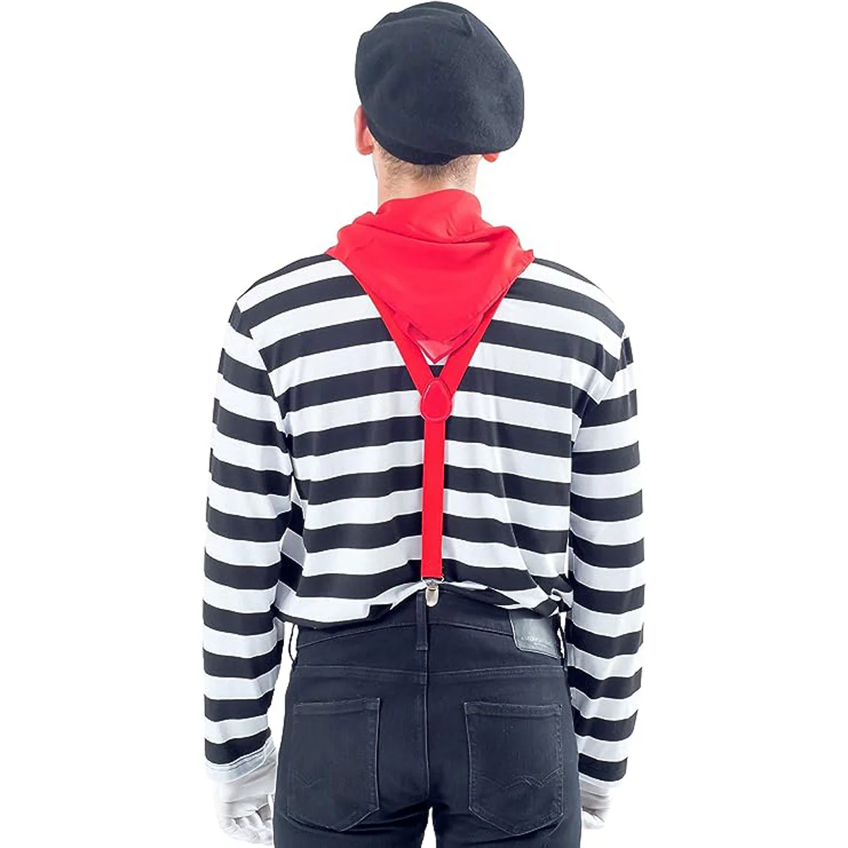 Men's Mime Costume Set - Image 2