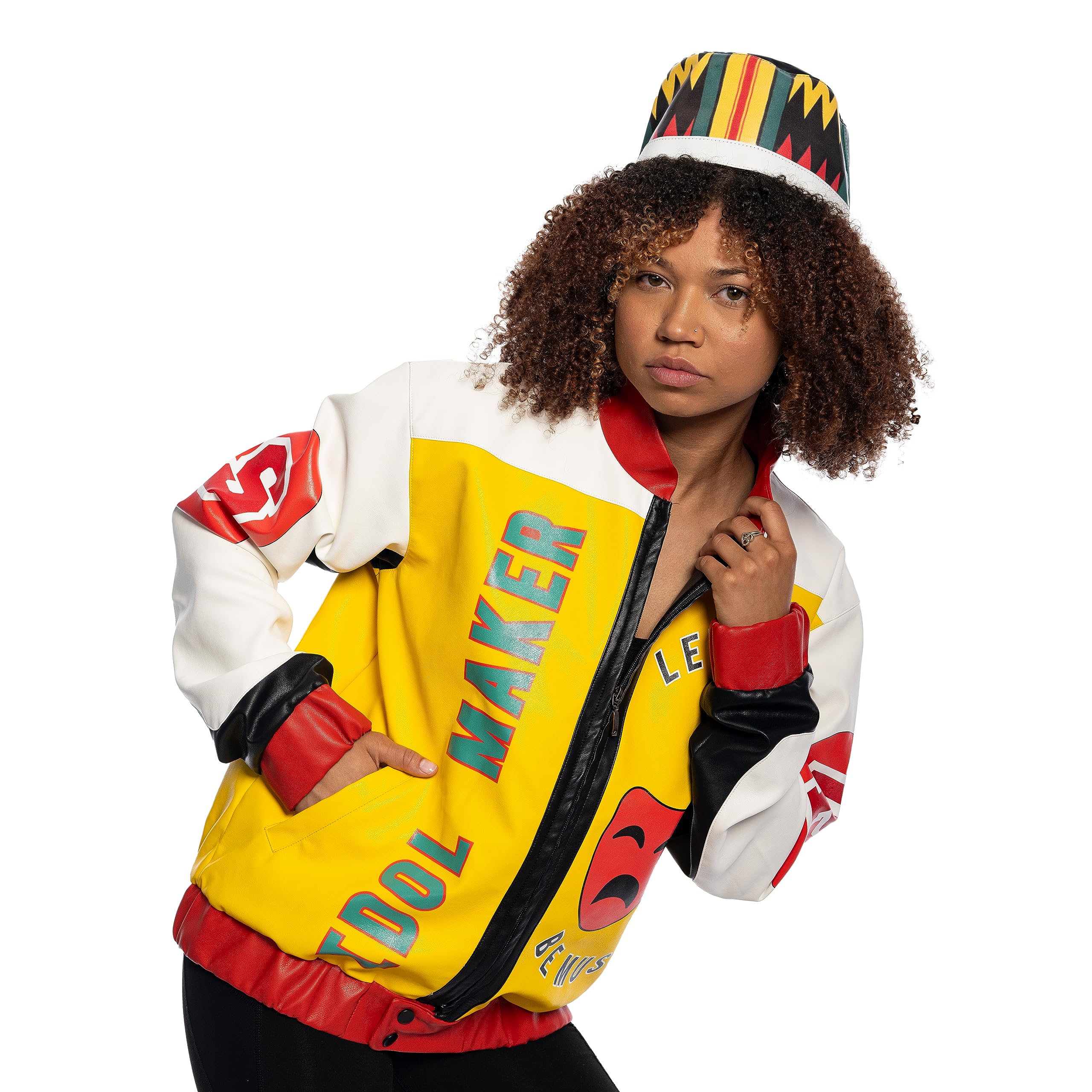 Salt and Pepper Idol Maker Let There be Music Jacket and Hat Halloween Costume Cosplay - Image 2