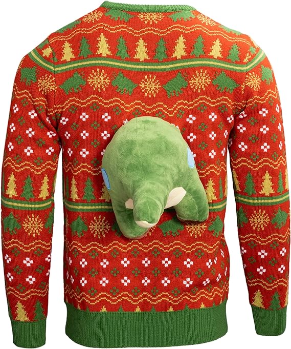 3D Dinosaur Triceritops Detacheable Stuffed Animal Funny Knitted - Image 5