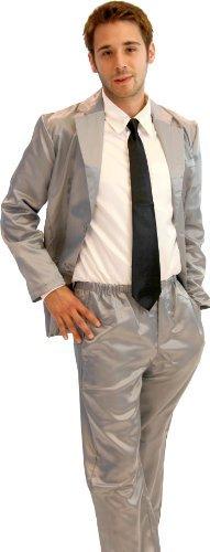 4 Piece Silk Men's Halloween Cosplay Costume Pajama Suit - Image 4