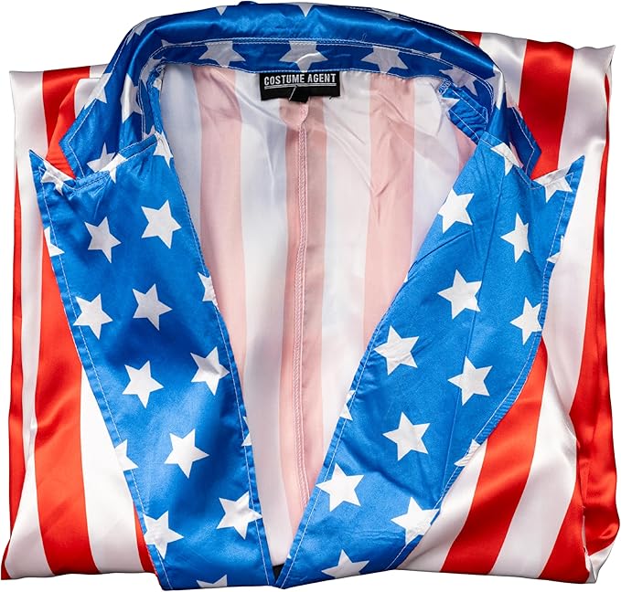 80s Sly Boxing Movie Part 3 Apollo Boxer Halloween Costume Cosplay 2-Piece Set - Image 7