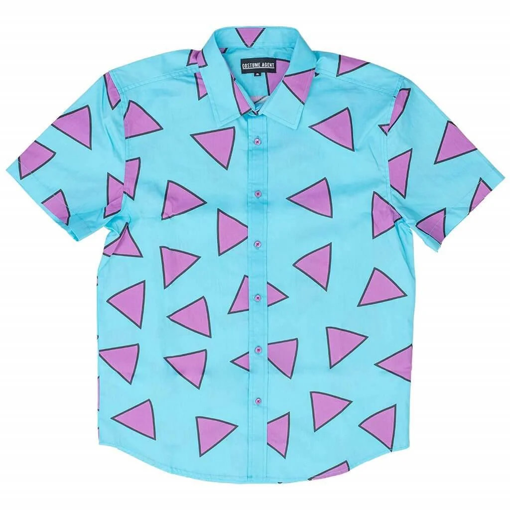 90's Modern Life Button Down Unisex Halloween Cosplay Costume Shirt