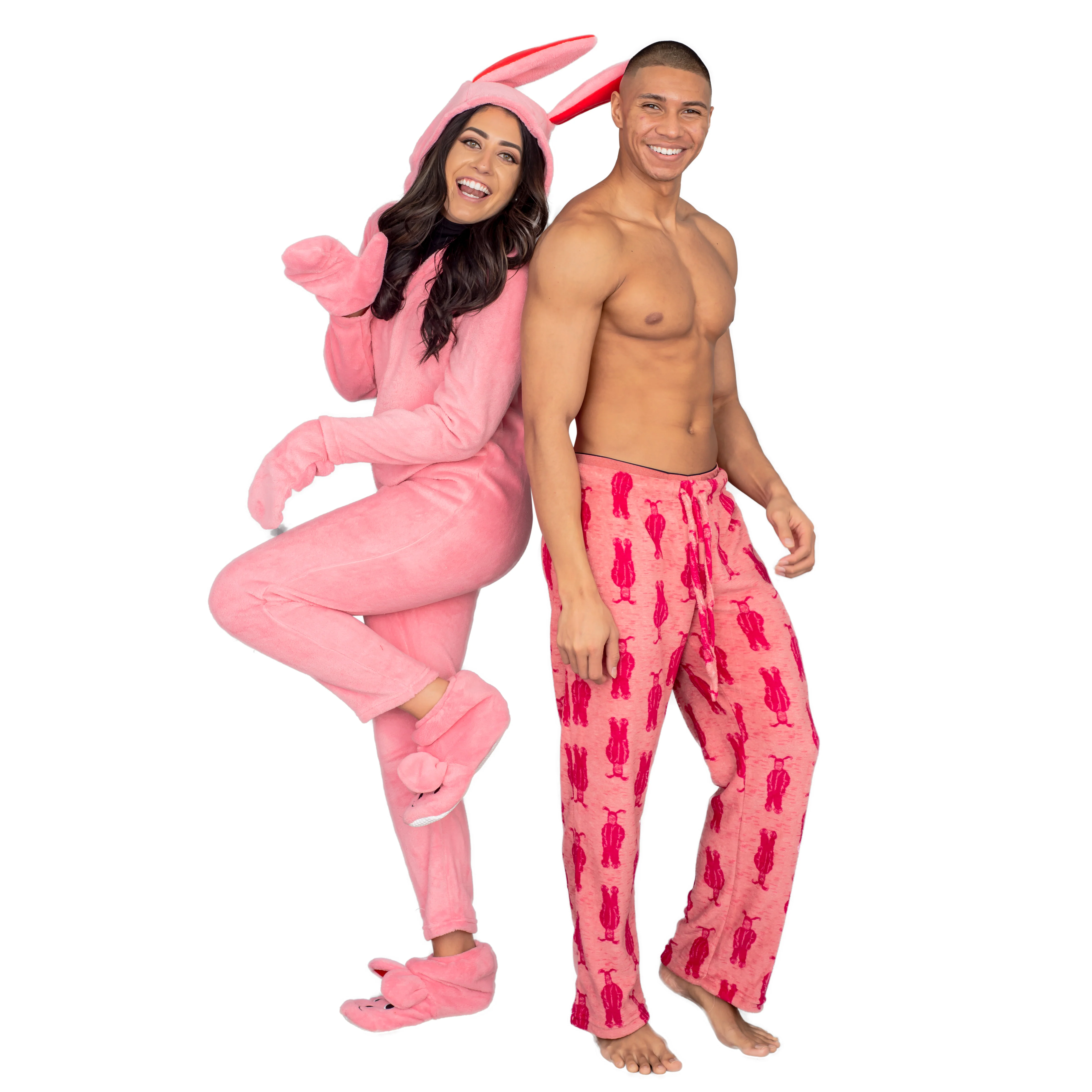 A Christmas Story Bunny Union Suit Pajama Costume - Image 3