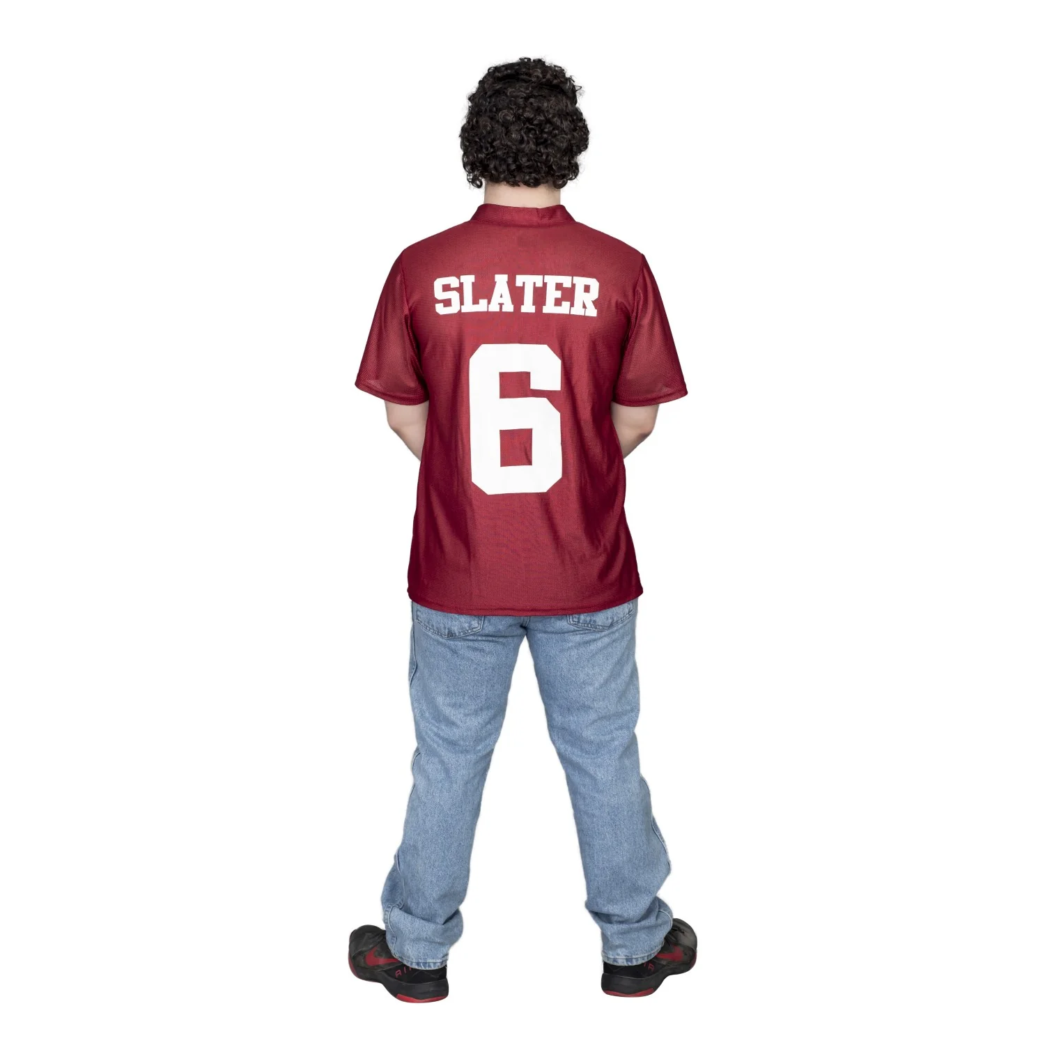 AC Slater #6 Bayside Tigers Costume Football Jersey - Image 5