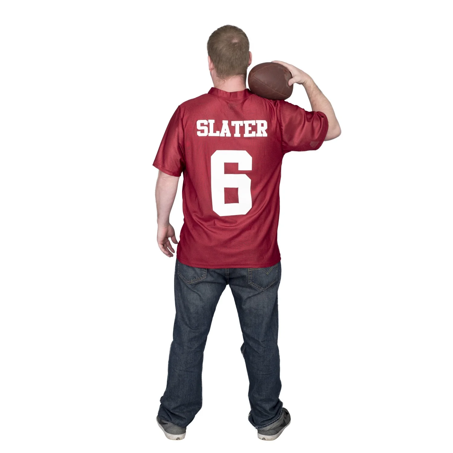 AC Slater #6 Bayside Tigers Costume Football Jersey - Image 8