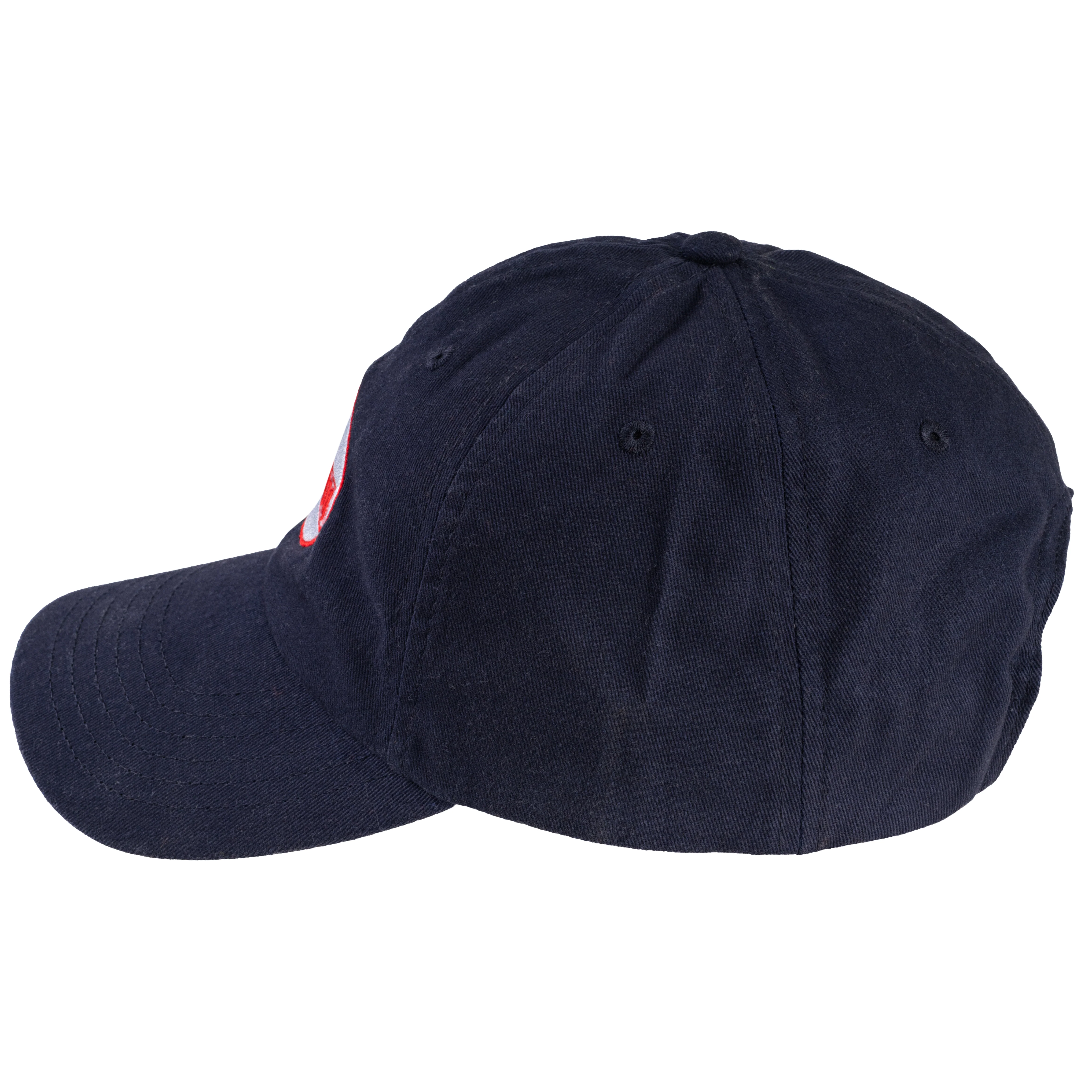 Adjustable Snap Back Navy Adult Unisex Baseball Cap - Image 2