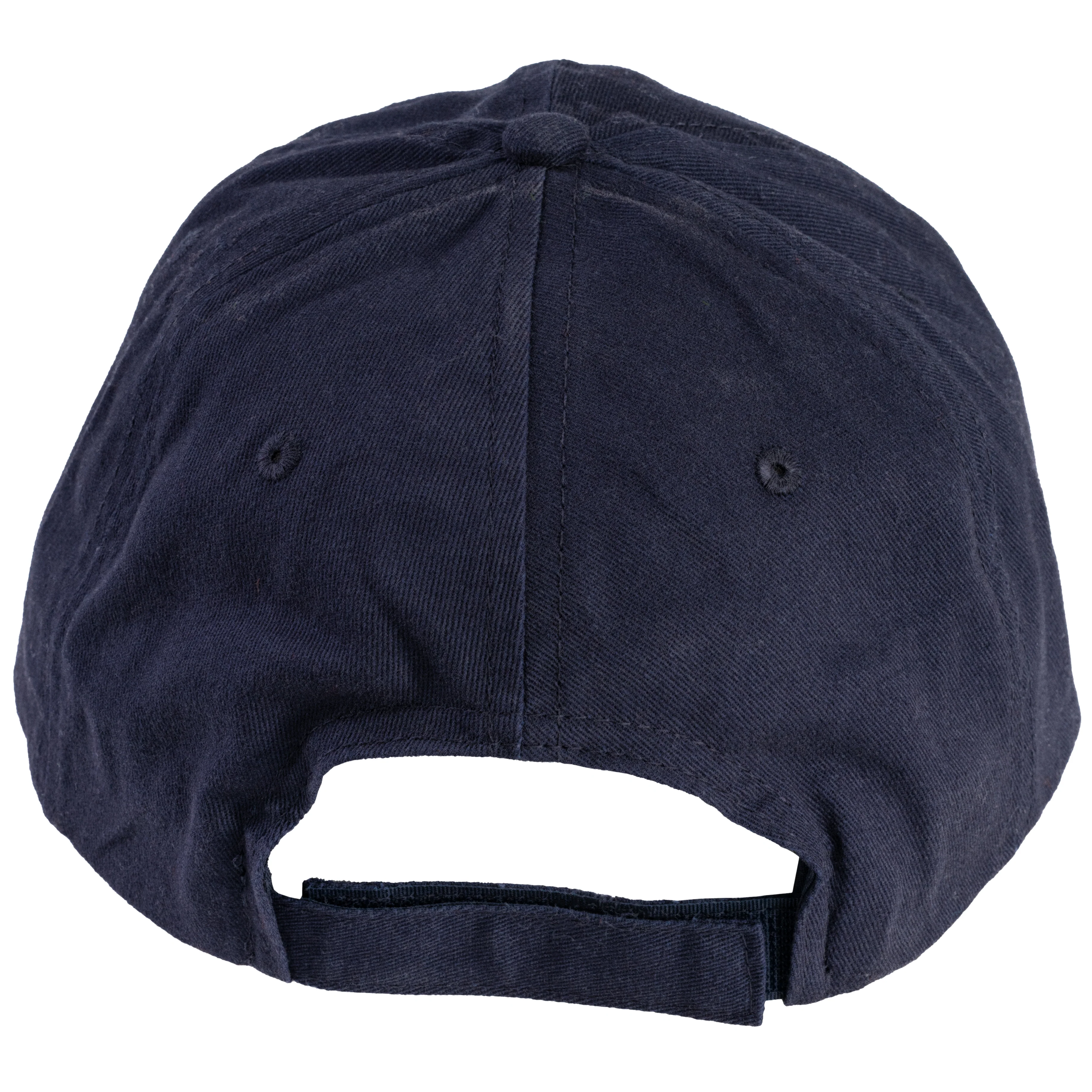 Adjustable Snap Back Navy Adult Unisex Baseball Cap - Image 3