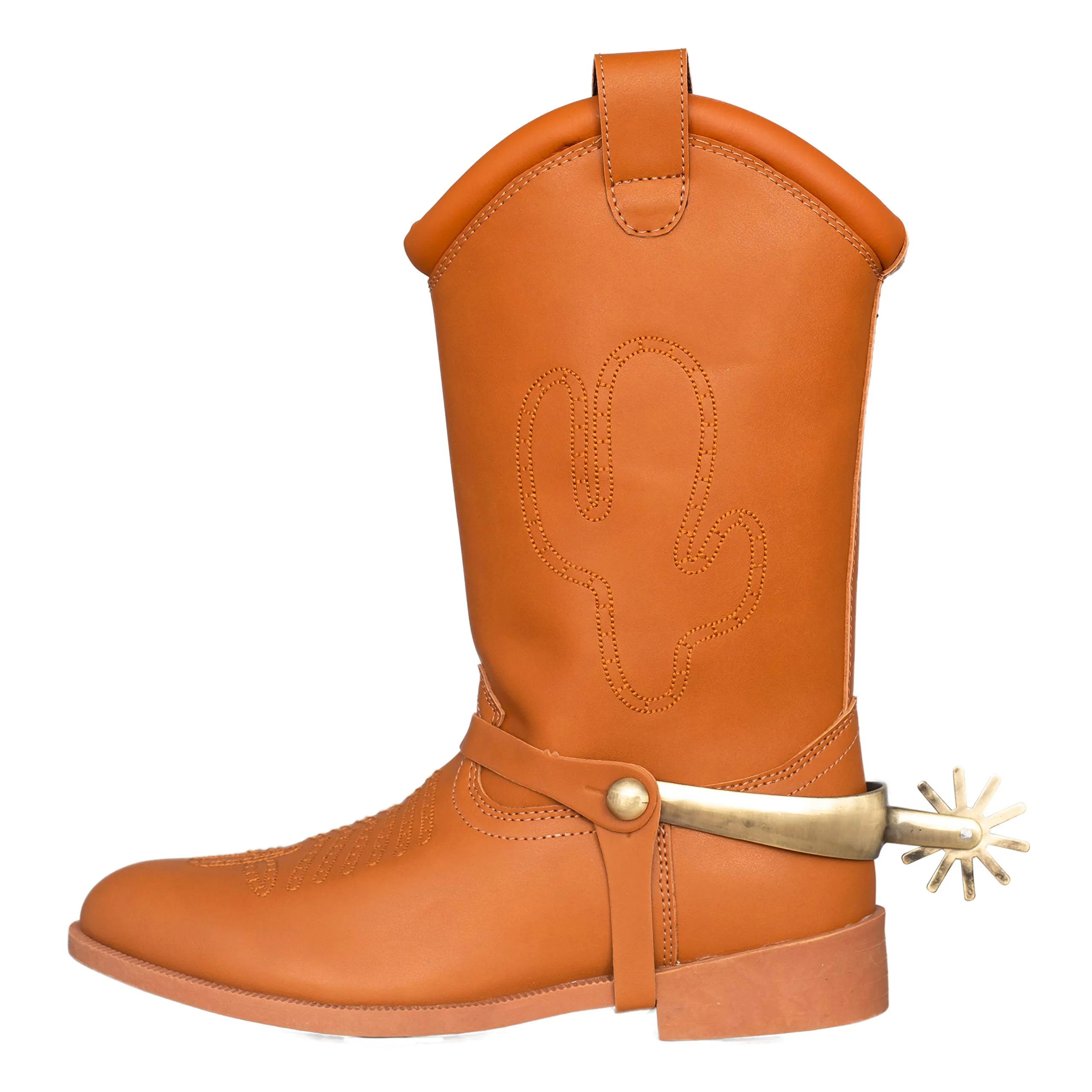 Adult Unisex Cowboy Sheriff Hanks Character Deluxe Halloween Cosplay Costume Boots - Image 4