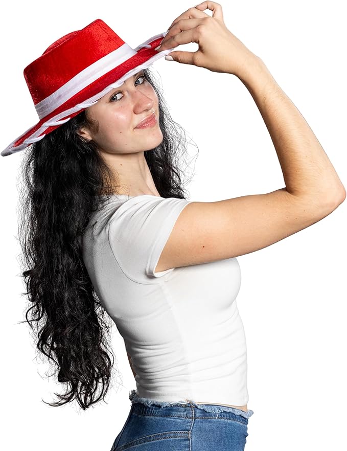 Adult Cowgirl Animated Movie Halloween Cosplay Costume Hat - Image 2
