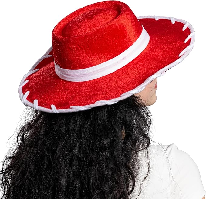 Adult Cowgirl Animated Movie Halloween Cosplay Costume Hat - Image 5