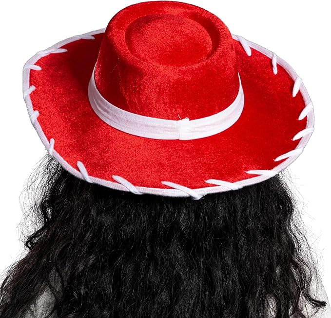 Adult Cowgirl Animated Movie Halloween Cosplay Costume Hat - Image 6