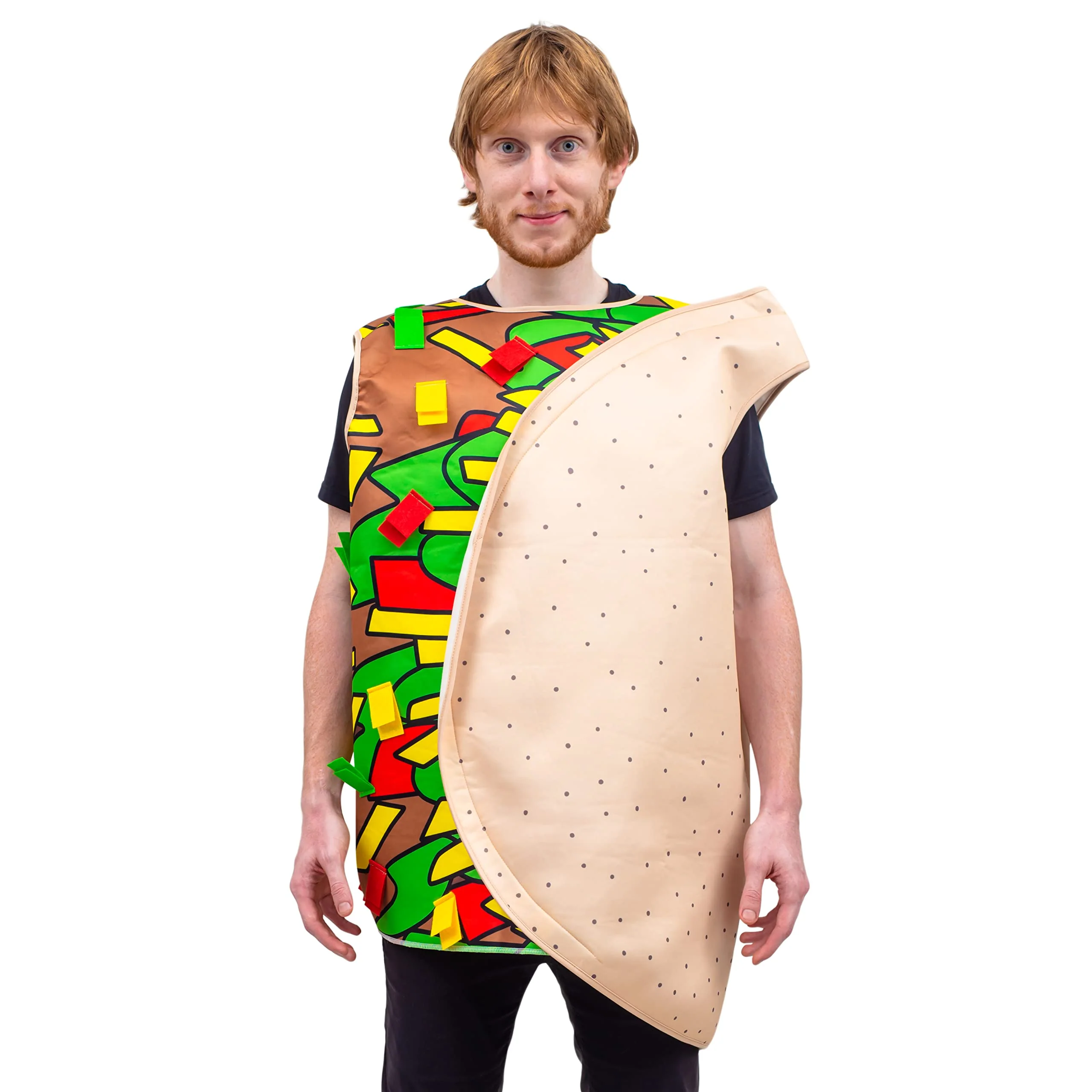 Adult Food 3D Sandwich Spicy Chicken Pizza Taco Burger Halloween Costume Cosplay - Image 7