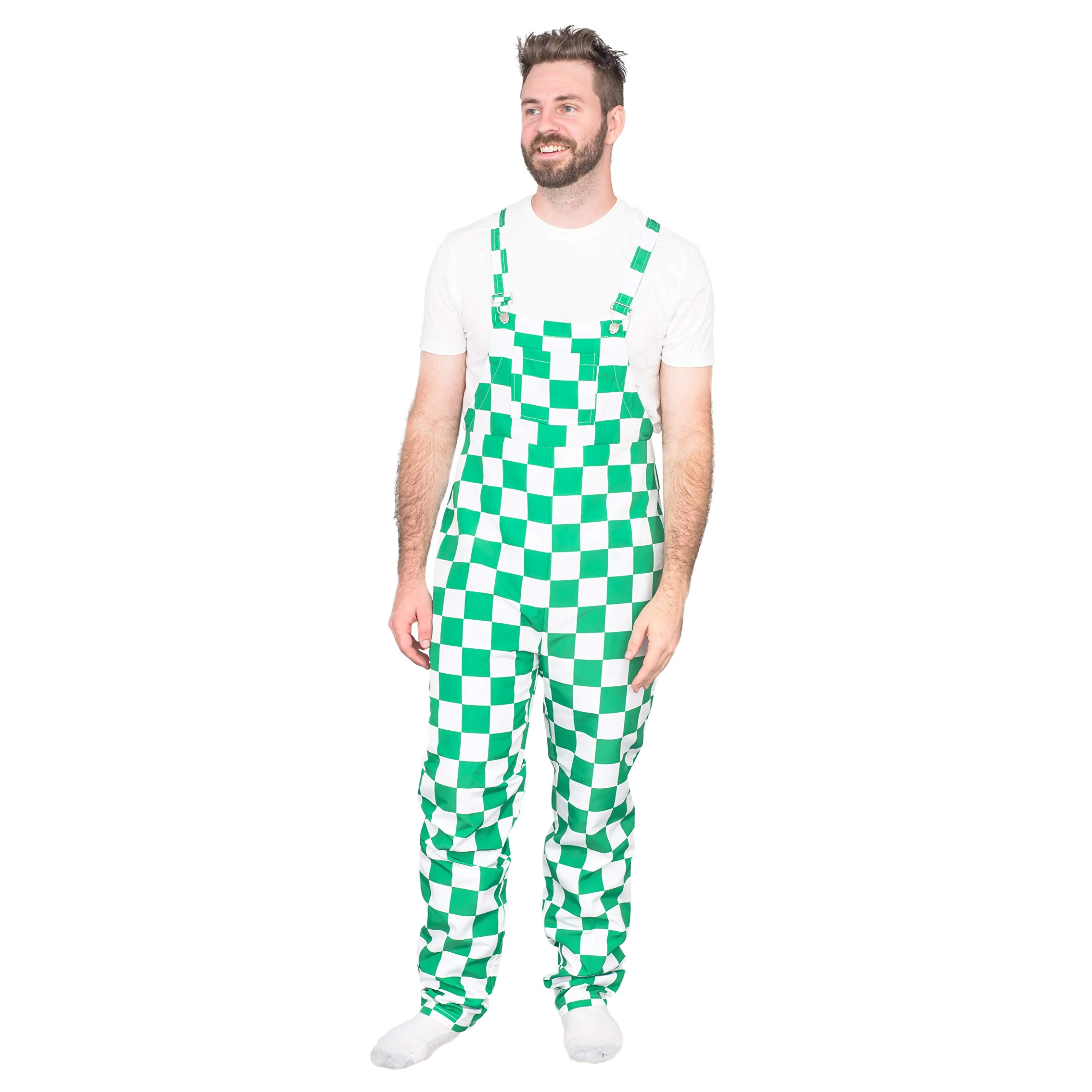 Adult Halloween Costume Big Boy Overall Pants - Image 7