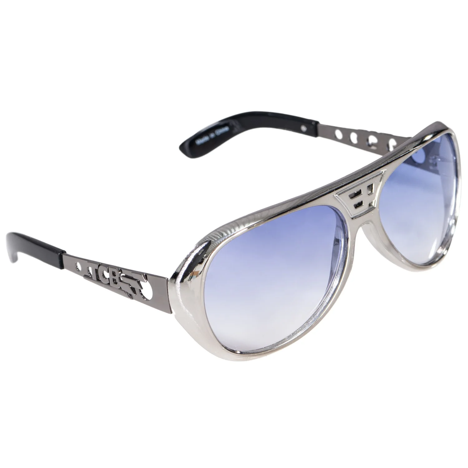 Elvis 1970s Halloween Costume Cosplay Accessory Replica TCB Glasses - Image 11