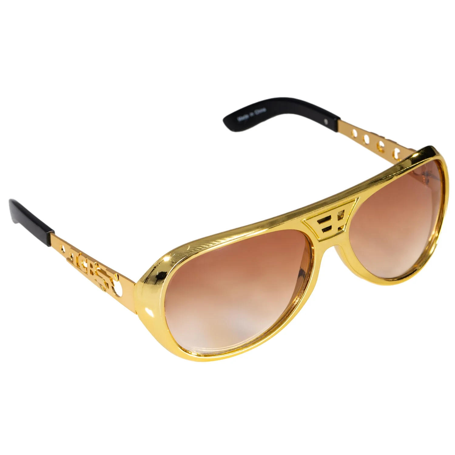 Elvis 1970s Halloween Costume Cosplay Accessory Replica TCB Glasses - Image 3