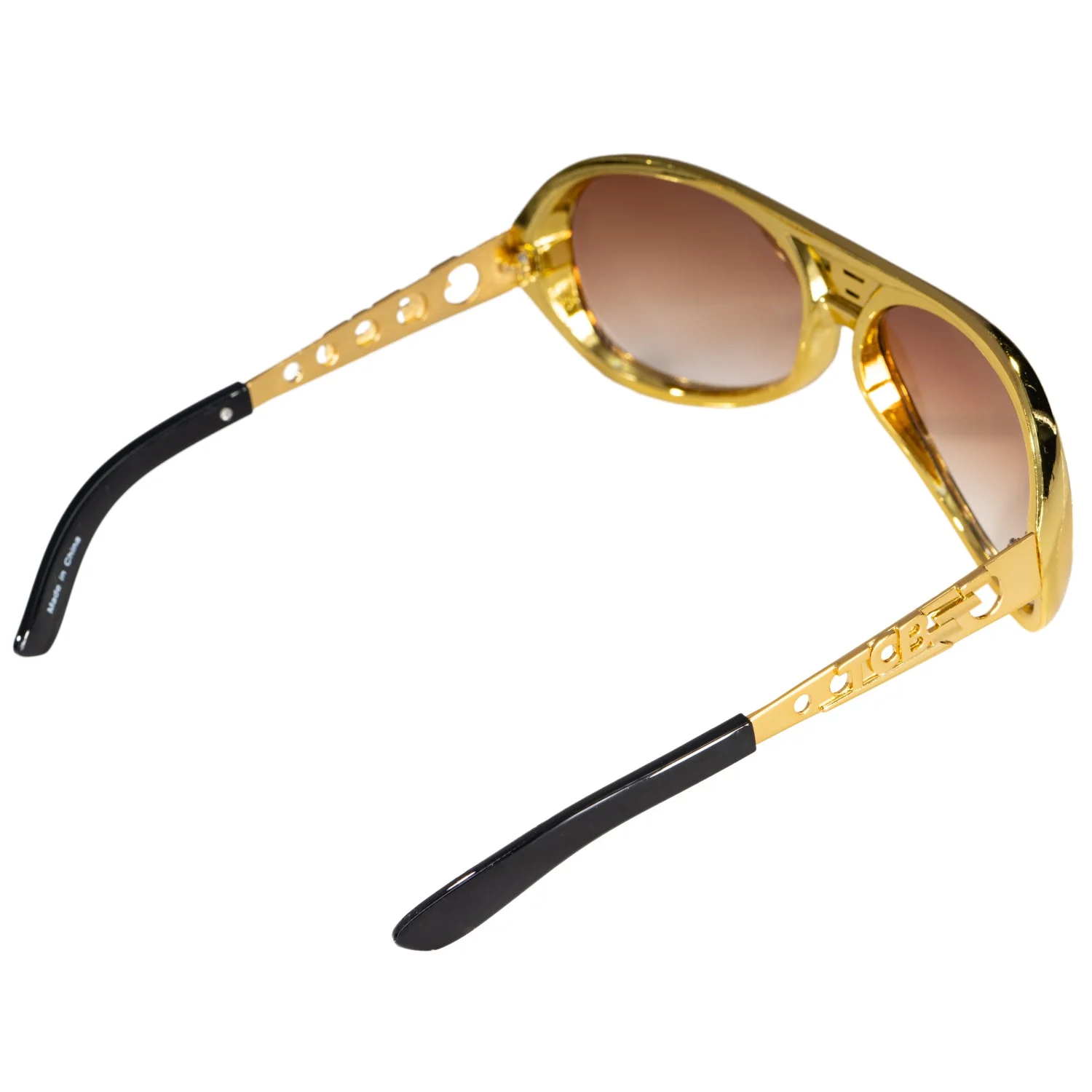 Elvis 1970s Halloween Costume Cosplay Accessory Replica TCB Glasses - Image 4