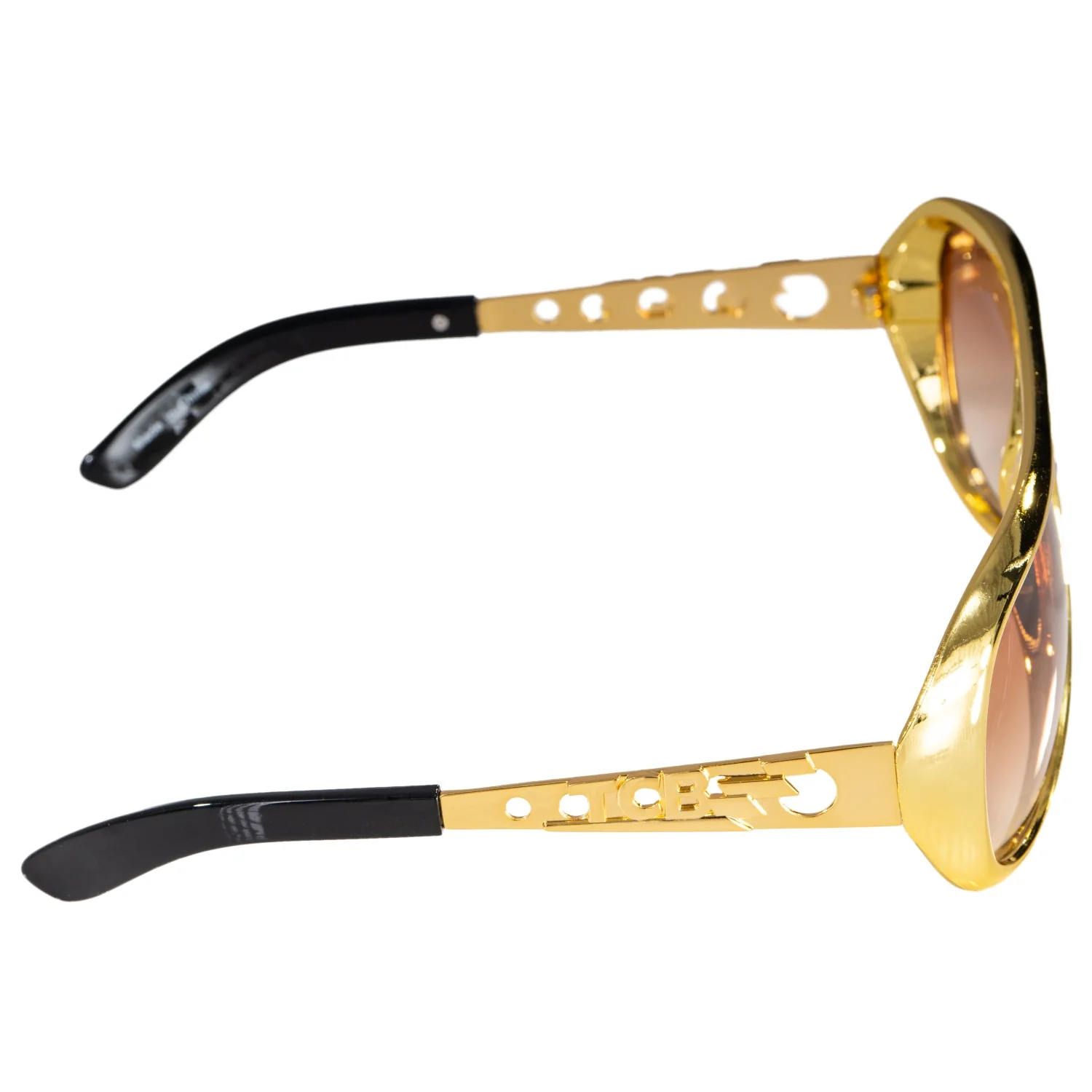 Elvis 1970s Halloween Costume Cosplay Accessory Replica TCB Glasses - Image 5
