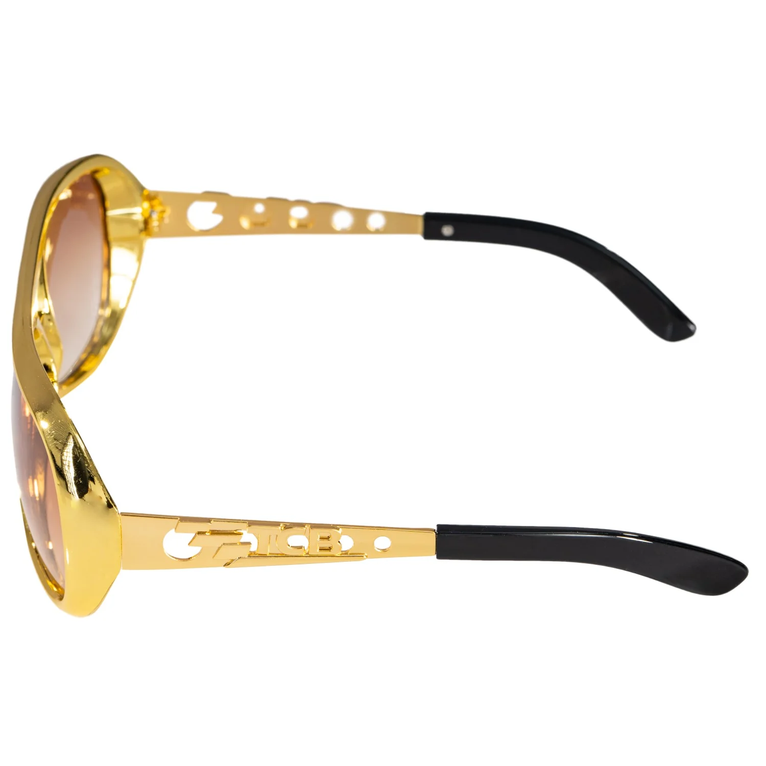 Elvis 1970s Halloween Costume Cosplay Accessory Replica TCB Glasses - Image 8