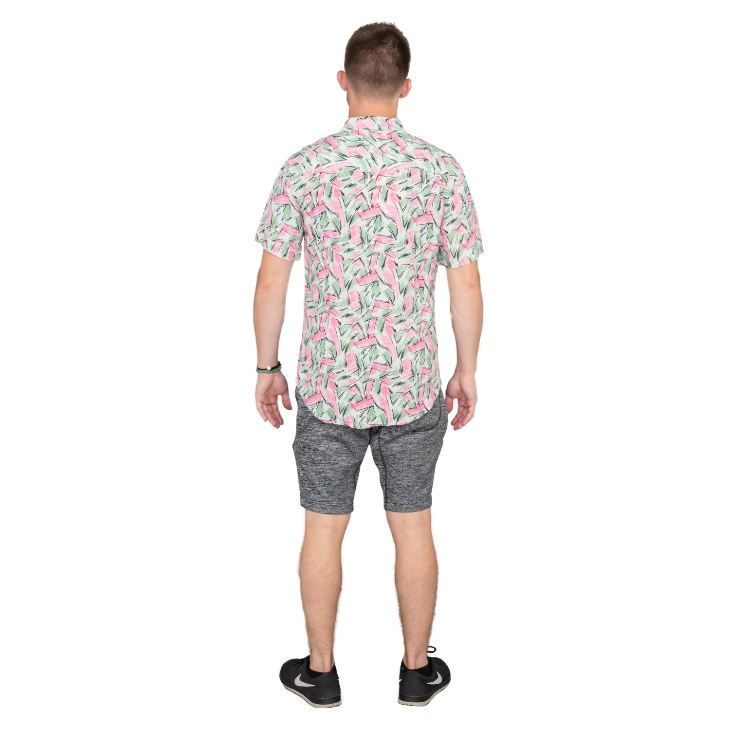 Adult Halloween Tropical Hopper Costume Cosplay Hawaiian Button Down Shirt - Image 7