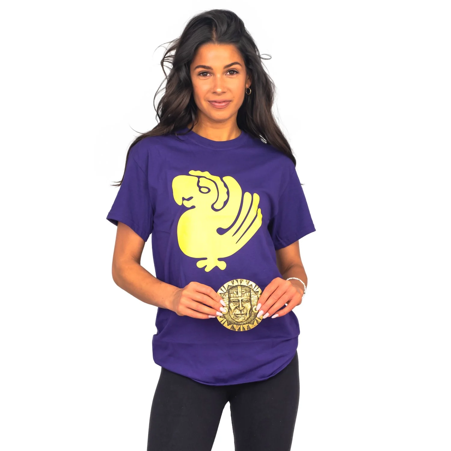 Legends of the Hidden Temple Shirt & Token Halloween Cosplay Costume Set - Image 5