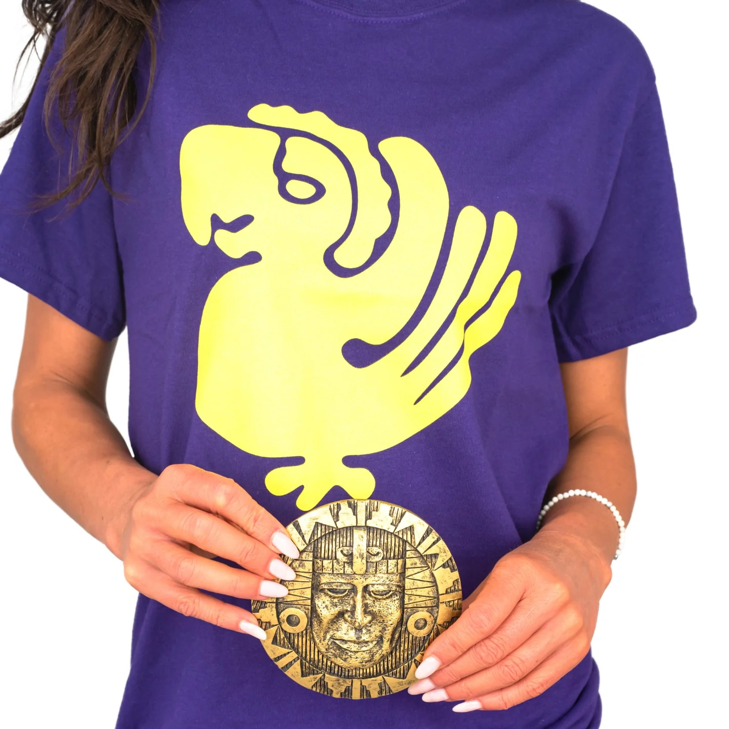 Legends of the Hidden Temple Shirt & Token Halloween Cosplay Costume Set - Image 7