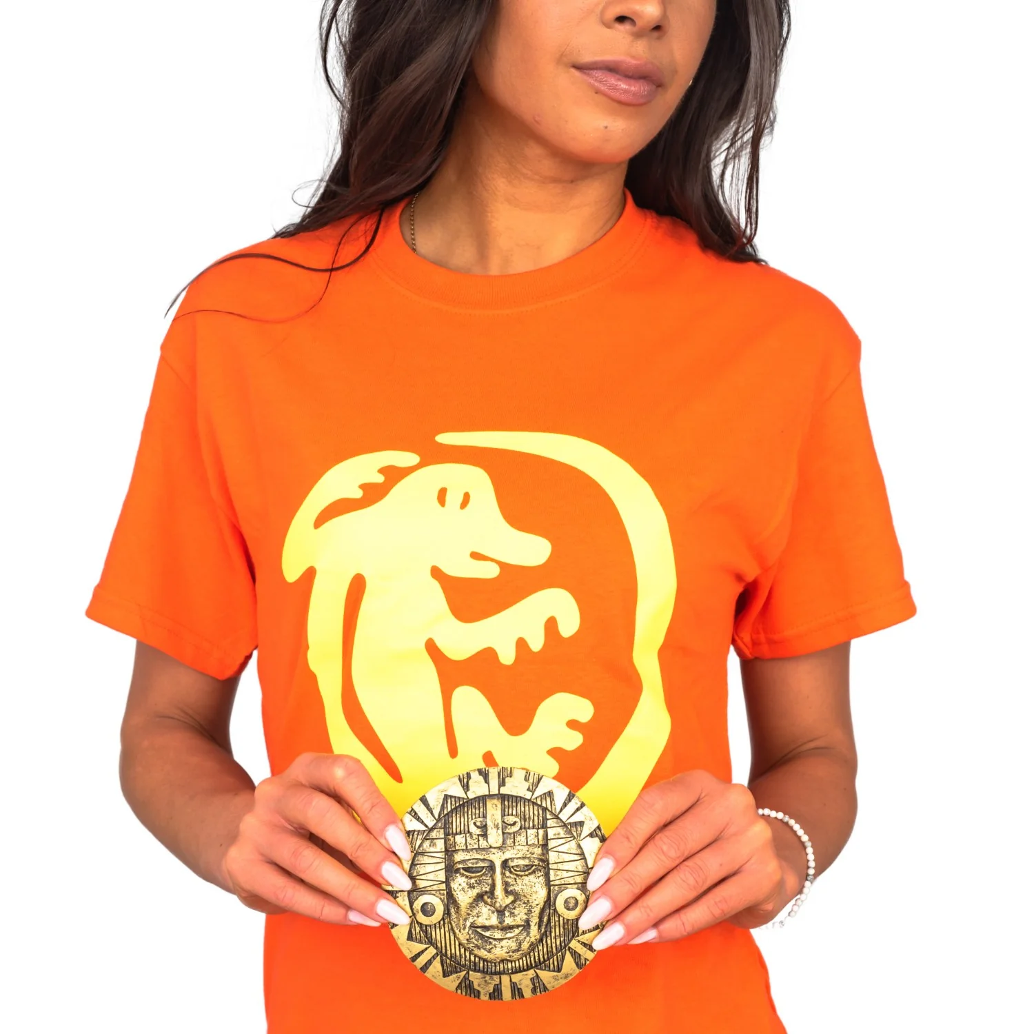 Legends of the Hidden Temple Shirt & Token Halloween Cosplay Costume Set - Image 9