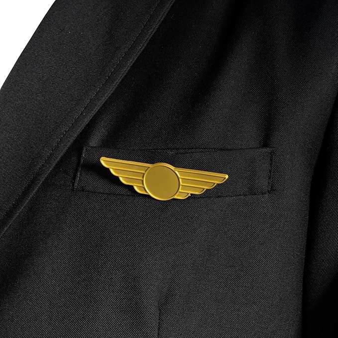 Adult Men's Pilots Uniform Halloween Cosplay Costume Deluxe Set - Image 5