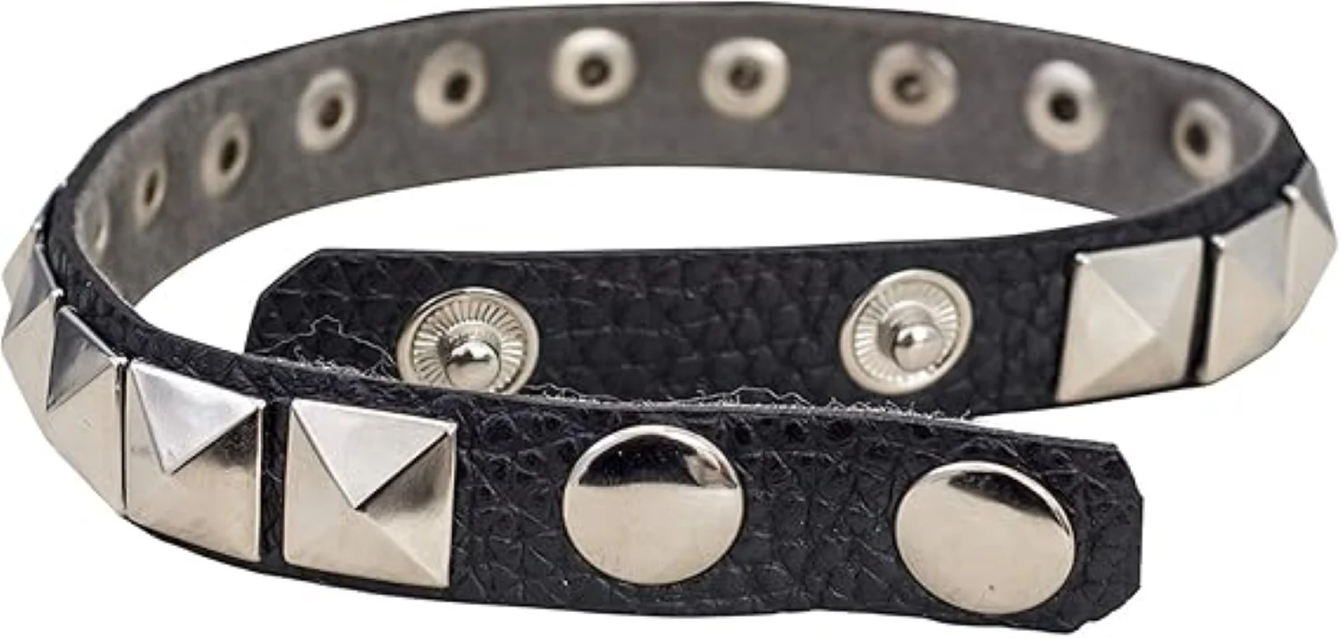Adult Queen Freddie Music Studded Armband Halloween Cosplay Costume Accessory - Image 4