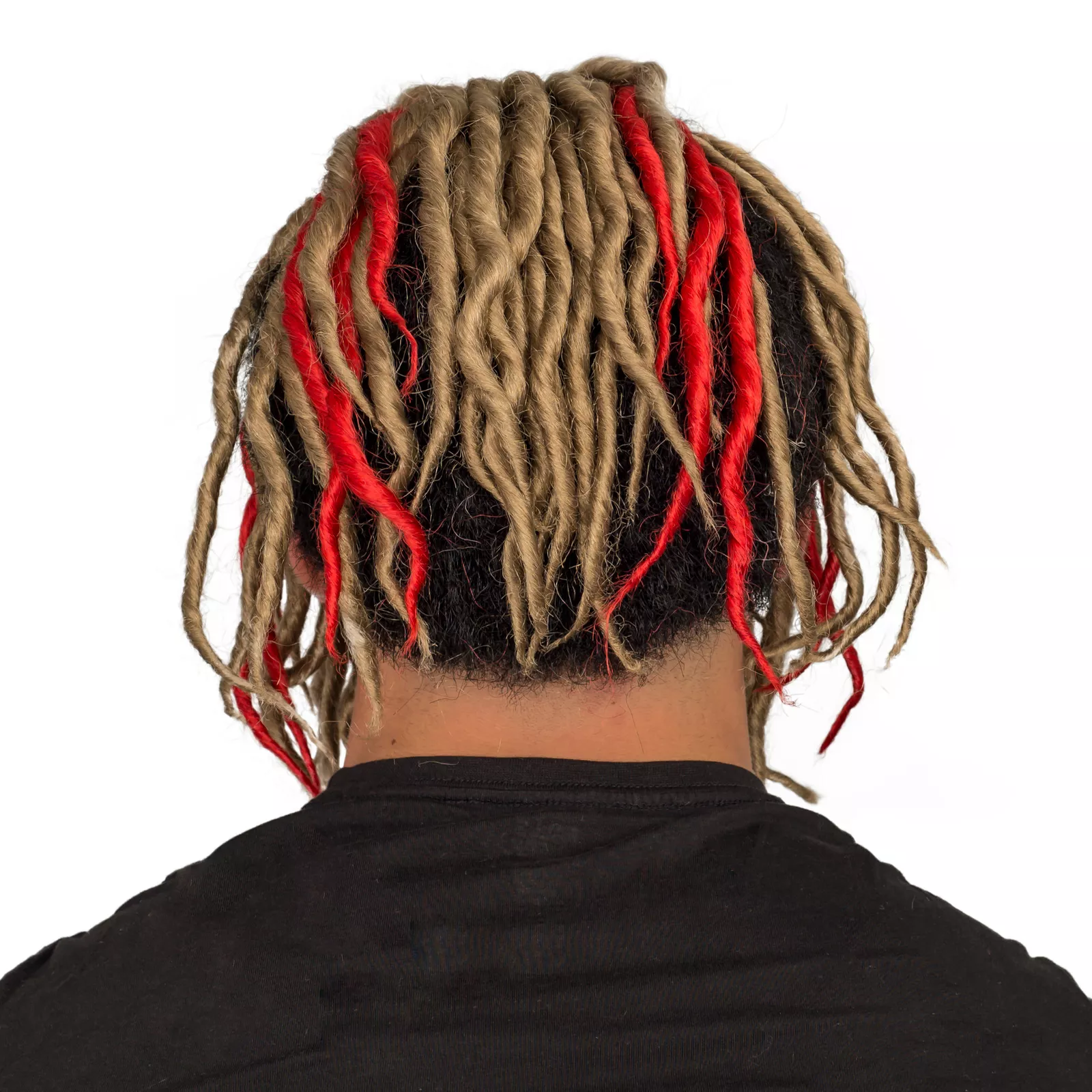Adult Rasta Colorful Dreadlocks Halloween Cosplay Costume Wig - Image 2