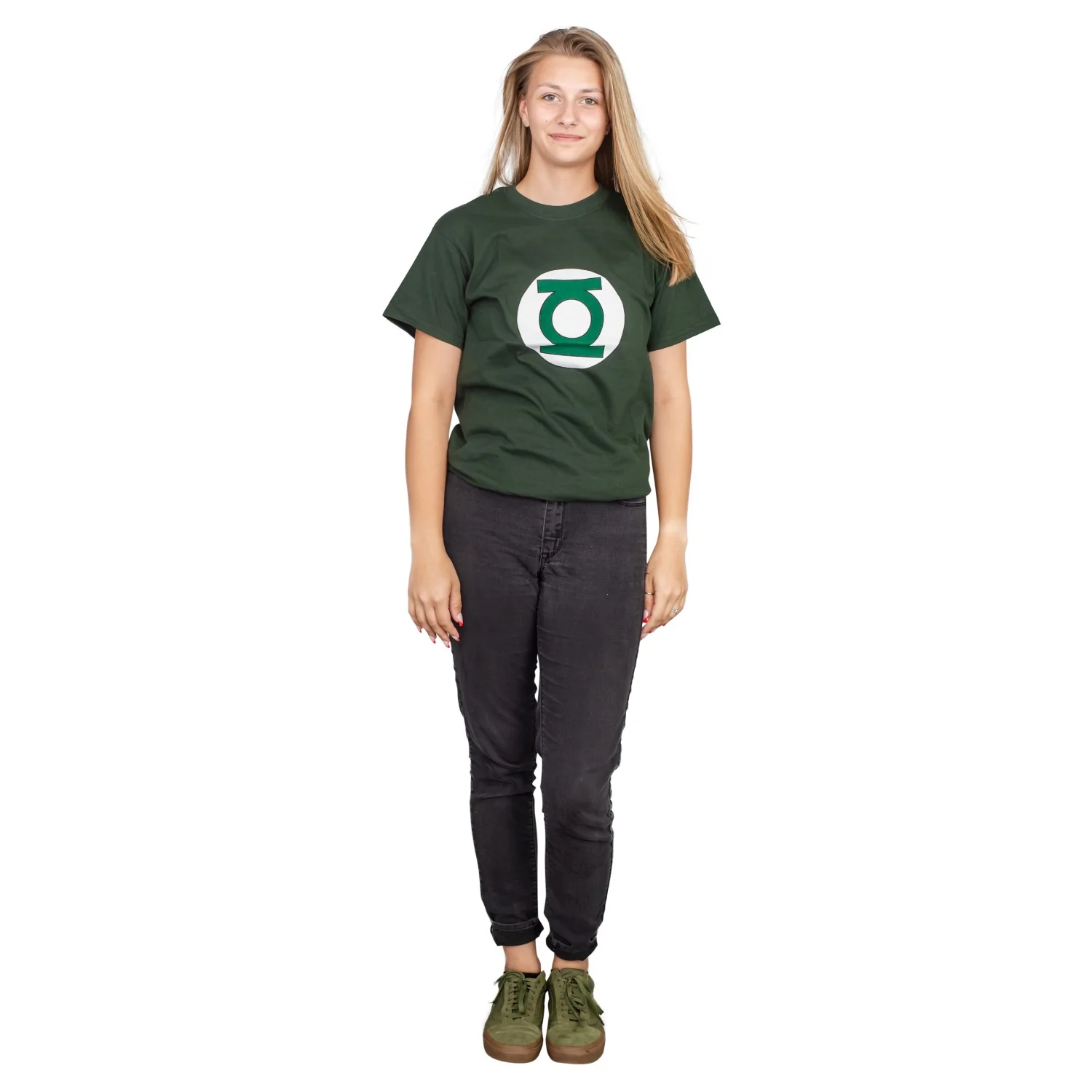 Adult Unisex Green Lantern Hunter Green Logo Halloween Cosplay Costume T-Shirt - Image 4