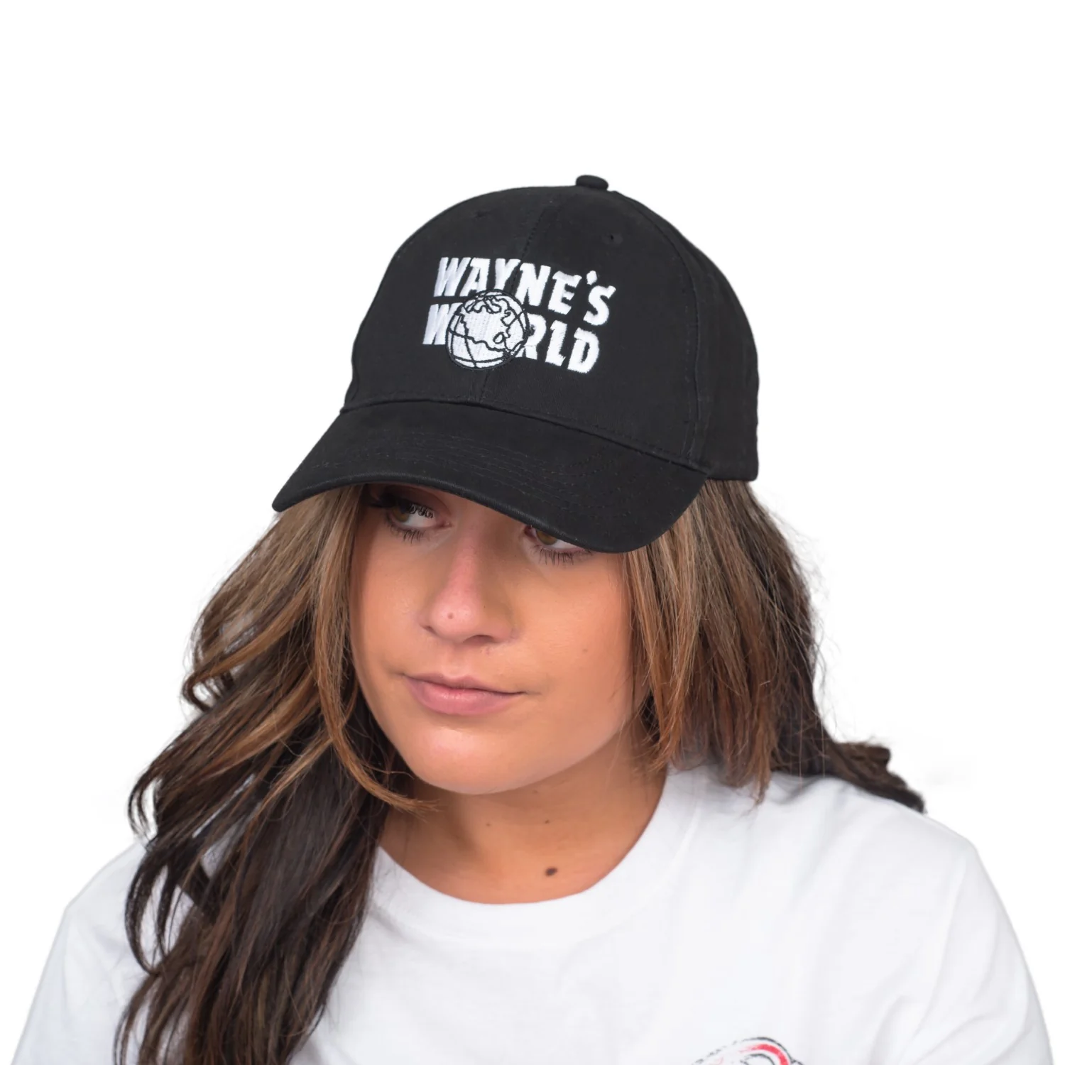 Adult Wayne's World T-shirt and Hat Costume Set - Image 2