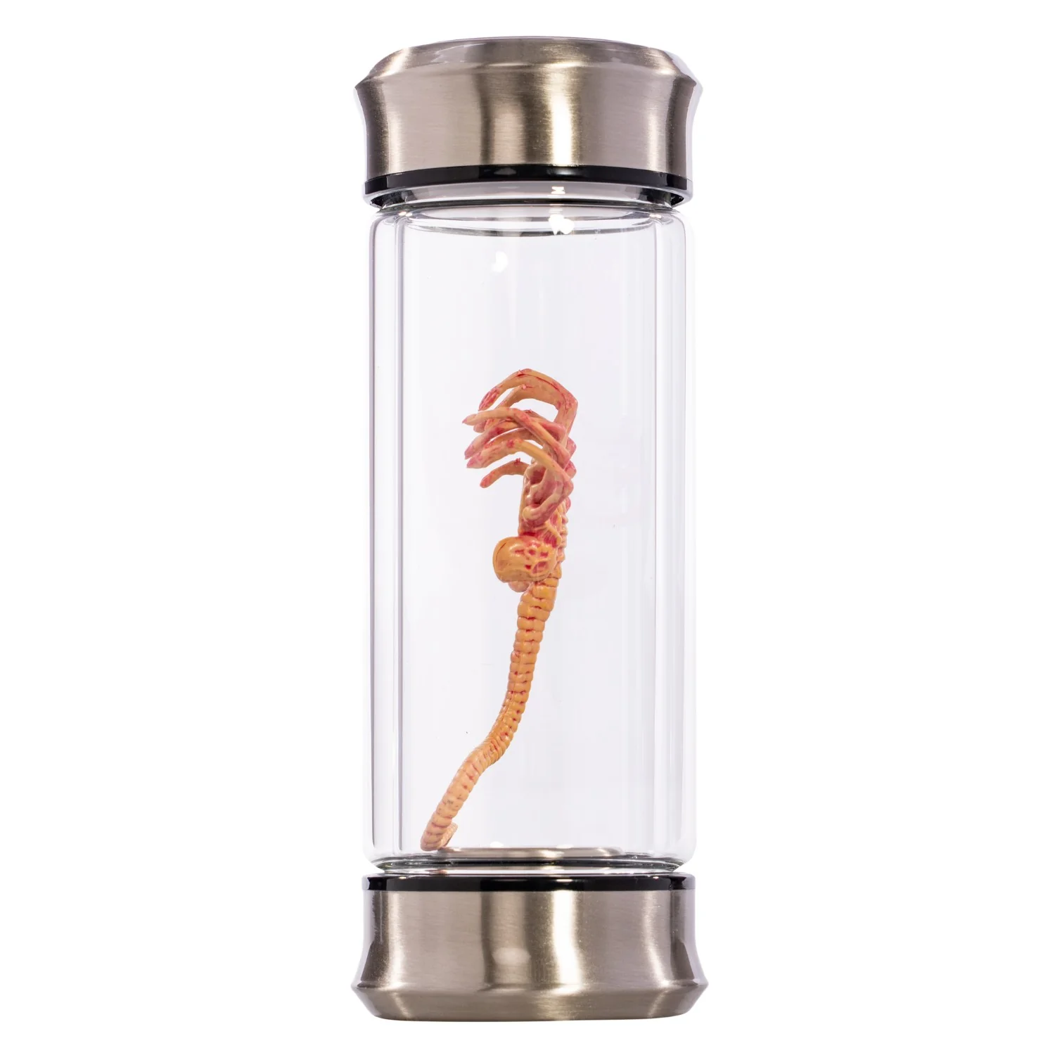 Alien Critter Embryo in Jar Glass Bottle with Display Box 8” Collectible Movie Prop Replica for Halloween Costume - Image 5