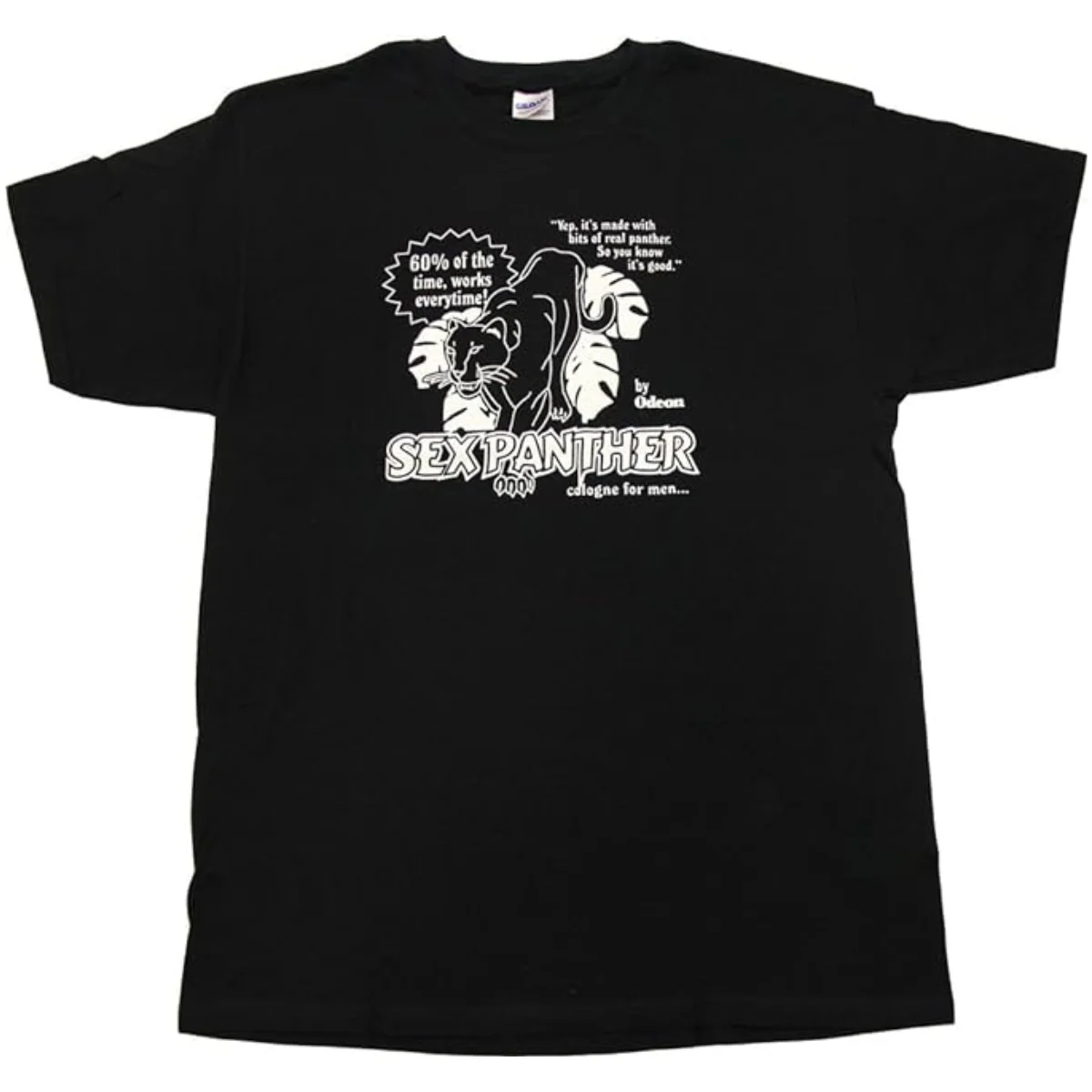 Anchorman Panther Cologne Logo T-shirt