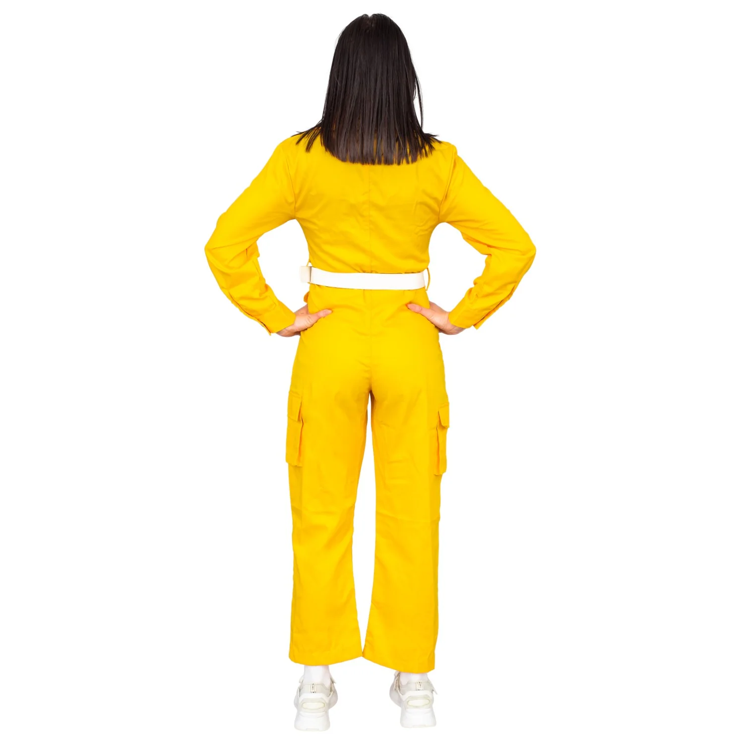 April O' Neil Yellow Ladies Costume Jumpsuit - Image 8