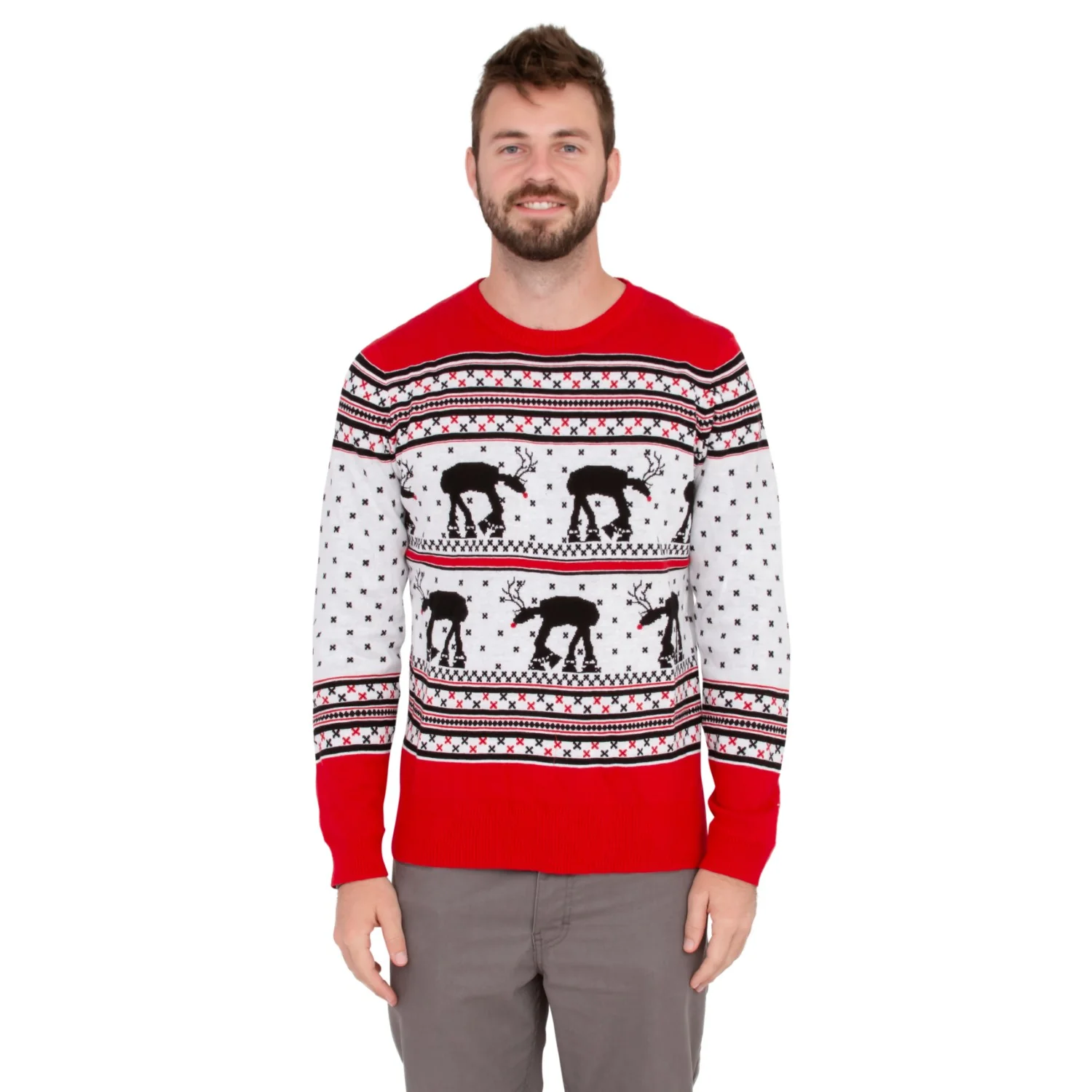 AT-AT Reindeer Ugly Christmas Sweater - Image 4