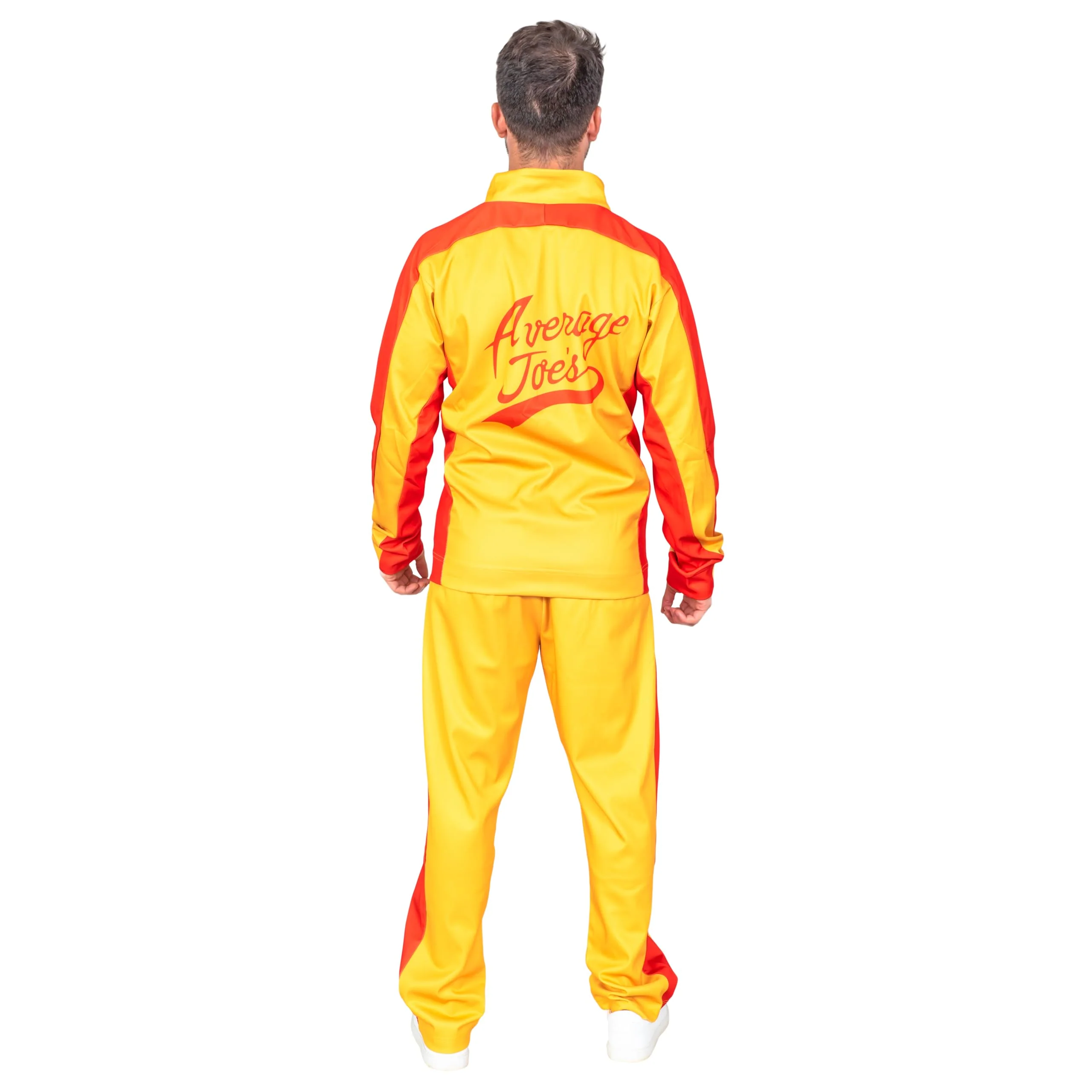 Average Joe's | Dodgeball Jacket and Pants Warm-Ups Halloween Costume - Image 2