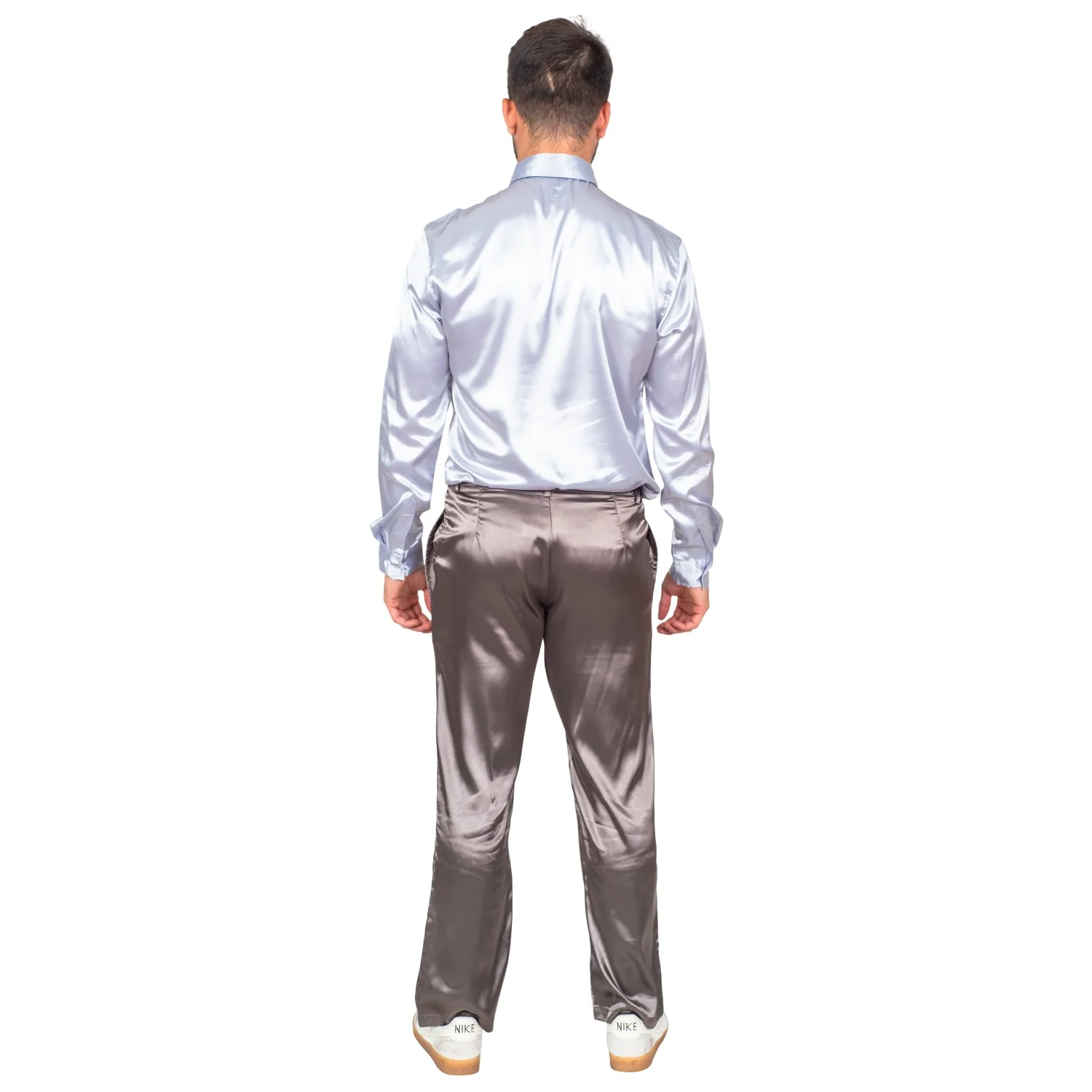 Barney The Legendary Pajama Suit Four Pieces Silk PJ Halloween Costume Cosplay - Image 4