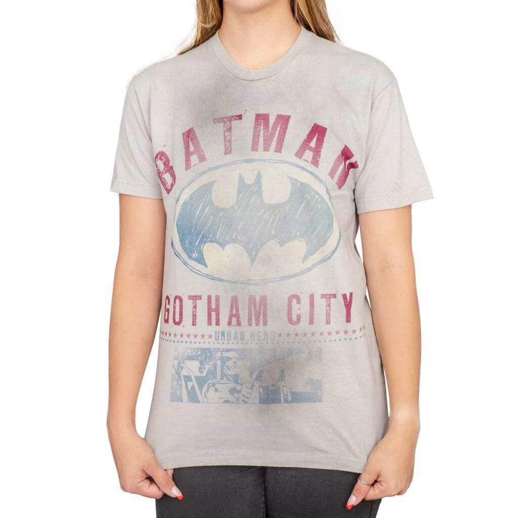 Batman Gotham City Urban Hero Light T-Shirt - Image 2