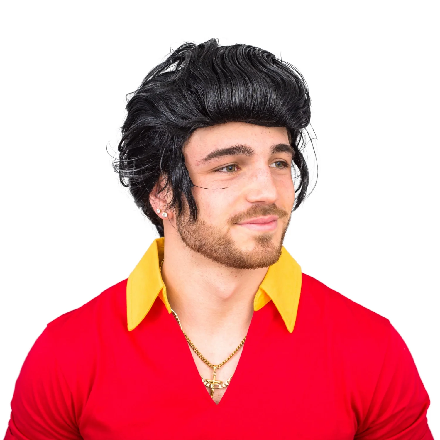 Beast Hunter Men's Halloween Cosplay Costume Shirt Gloves and Wig Set - Image 5