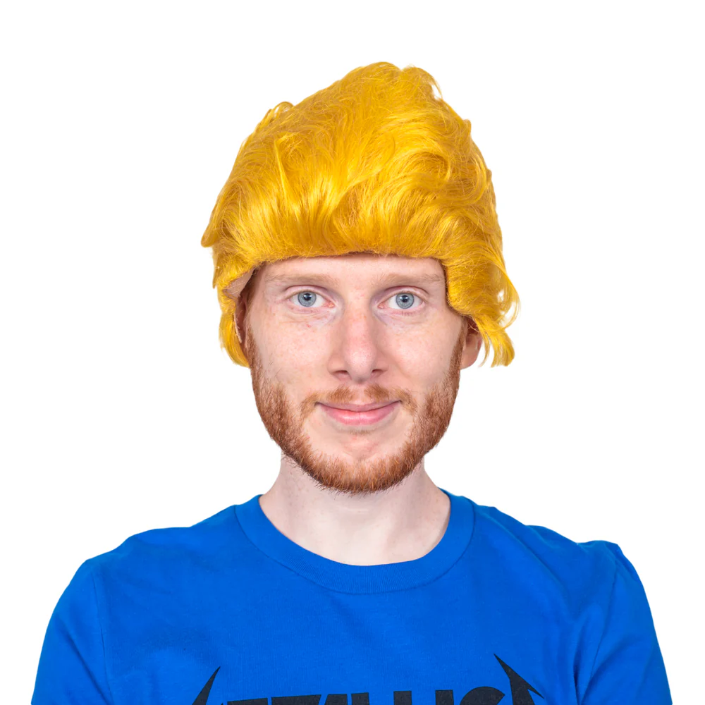 Heavy Metal Loving Teenage Slackers Cartoon Halloween Costume Accessory Wig Cosplay - Image 4
