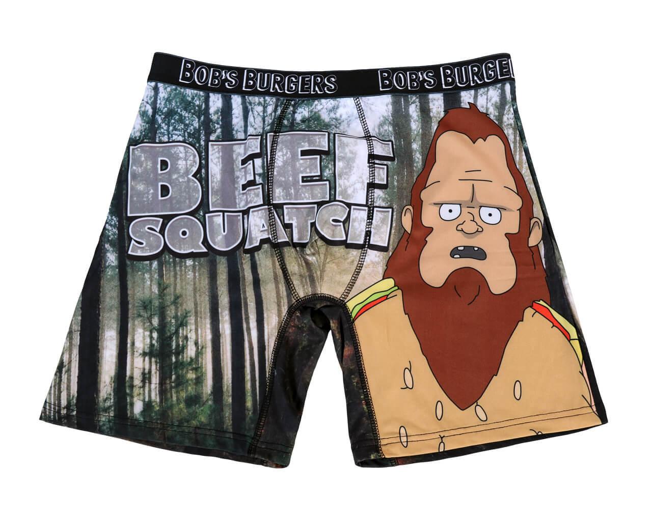 Beef Squatch Mens Boxer Briefs