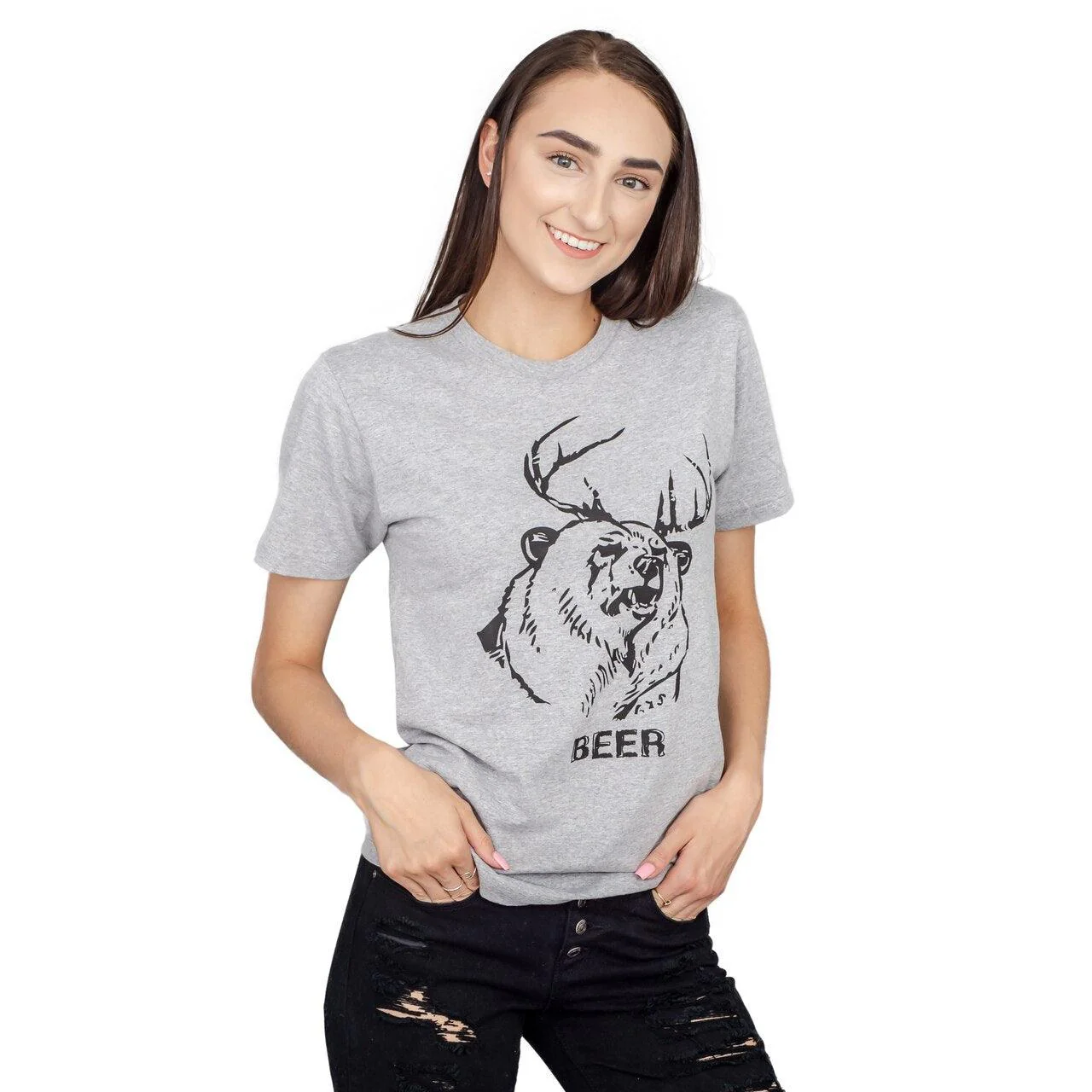 Beer Bear+Deer Mac T-Shirt - Image 5
