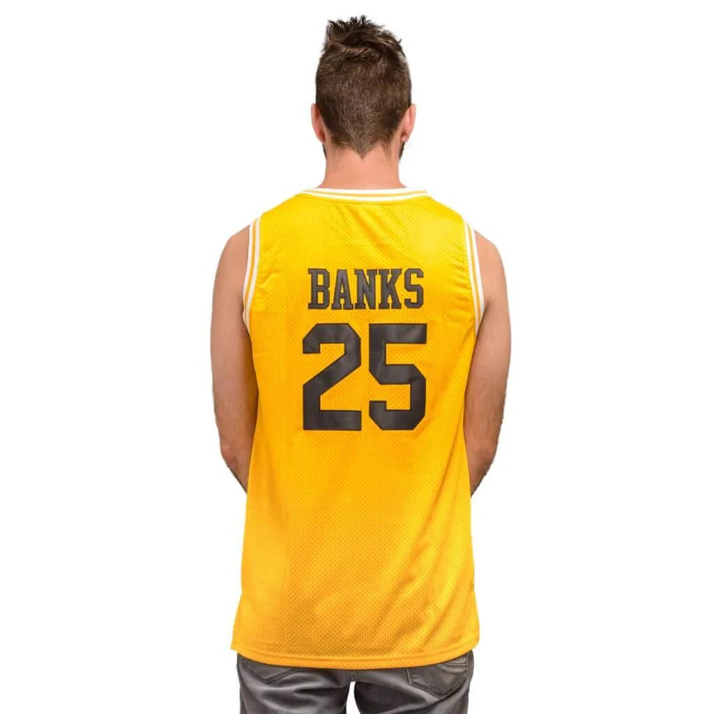 Bel Air Basketball Yellow Jersey - Image 2