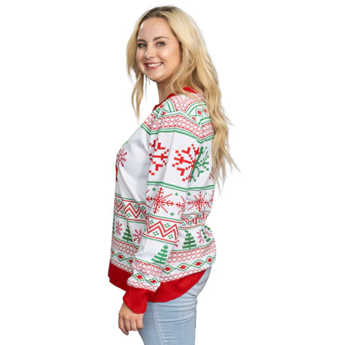 Best Friends Fair Isle Faces South Park Christmas Sweater - Image 4