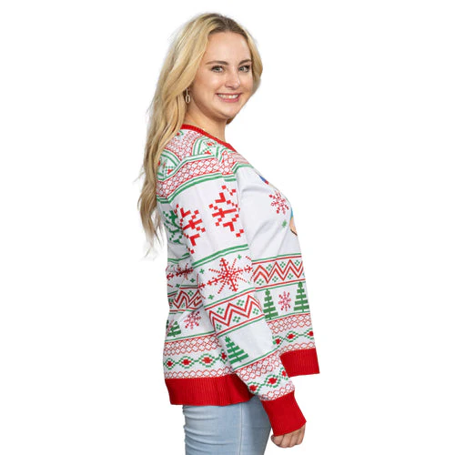 Best Friends Fair Isle Faces South Park Christmas Sweater - Image 7