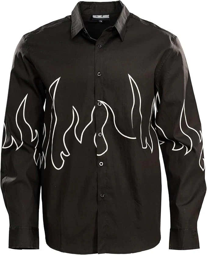 "Big Ern" Murray McCrackin Replica Kingpin Movie Halloween Cosplay Costume Shirt - Image 6