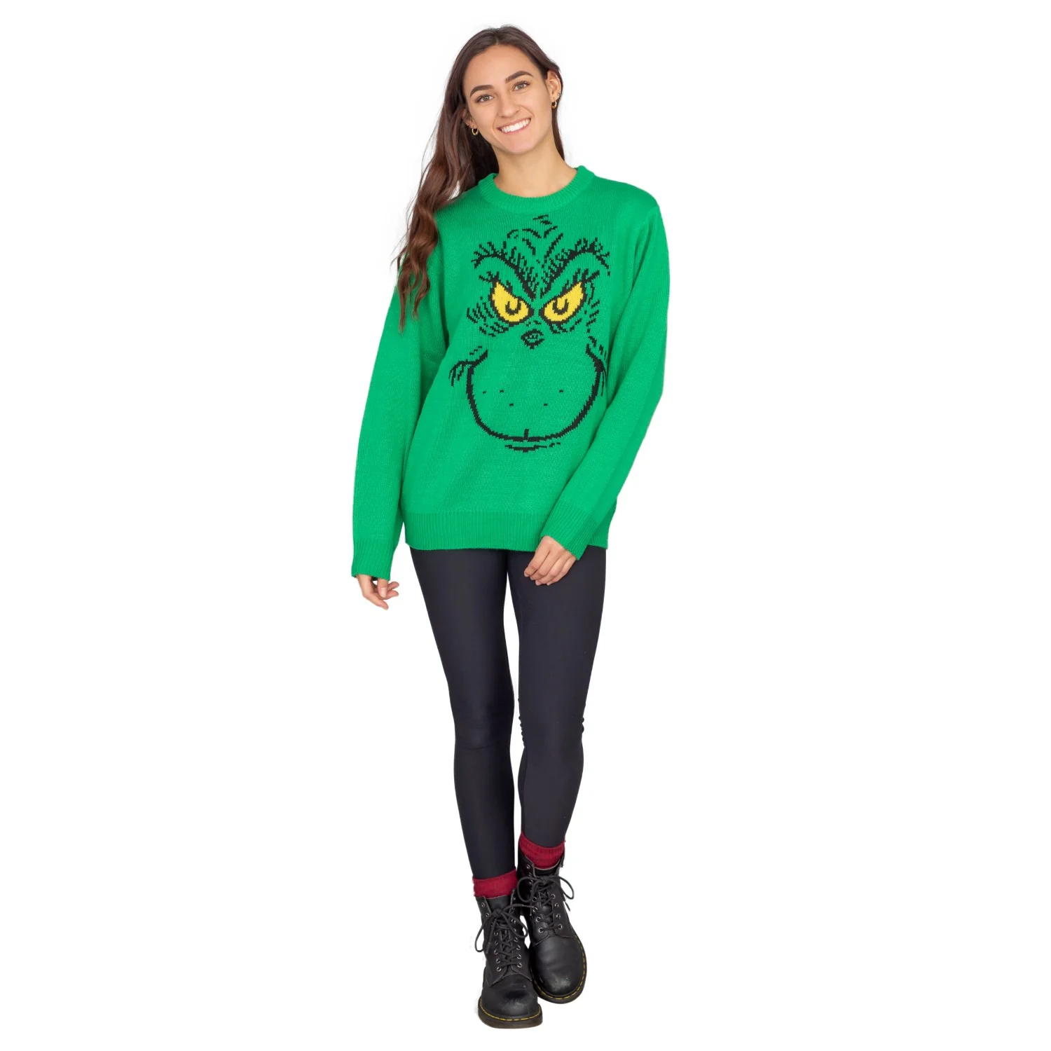 Big Face Grinch Sweater - Image 17