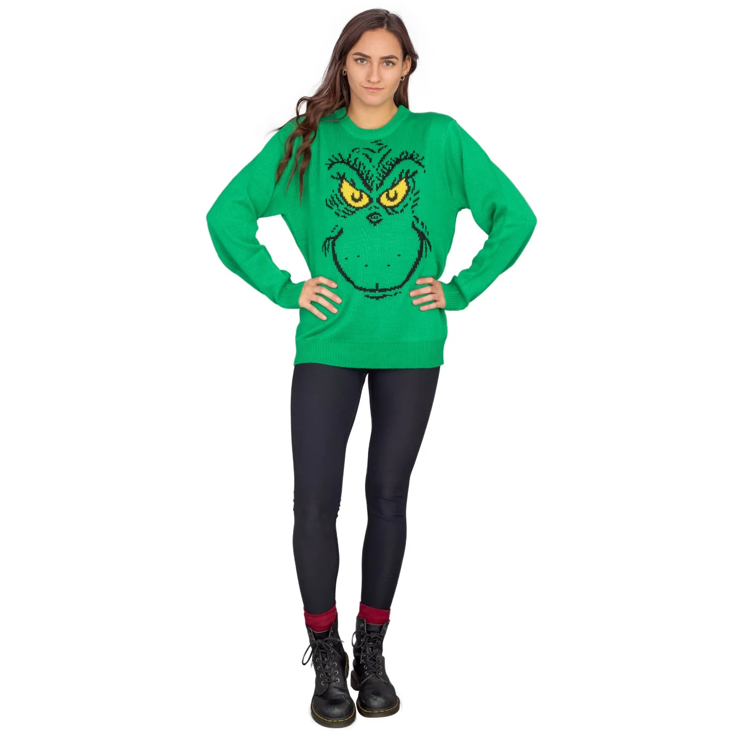 Big Face Grinch Sweater - Image 8